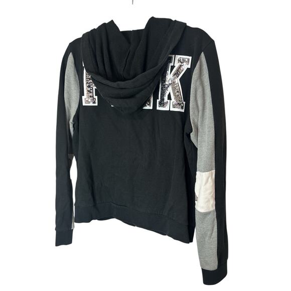 Victoria’s Secret PINK Full-Zip Hoodie Sweater L | Good Condition - Picture 4 of 6